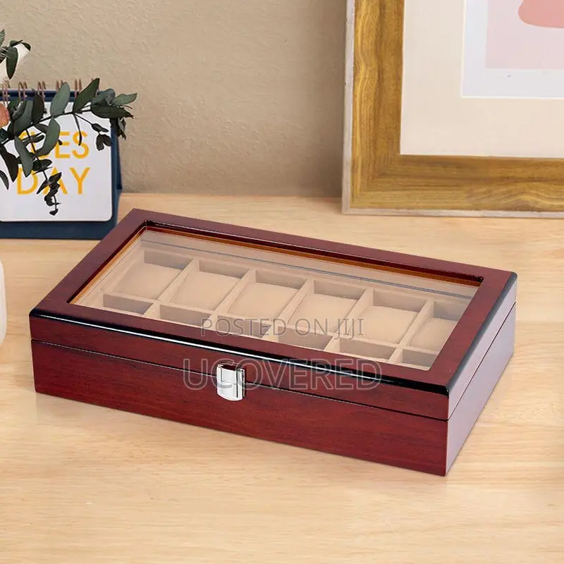 6 Slots High Quality Watch Box