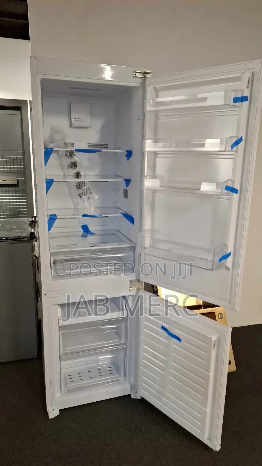 Kitchen Built in Fridge Integrated Doubledoor Bottom Freezer