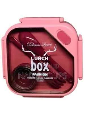 Lunch Box With Bottle