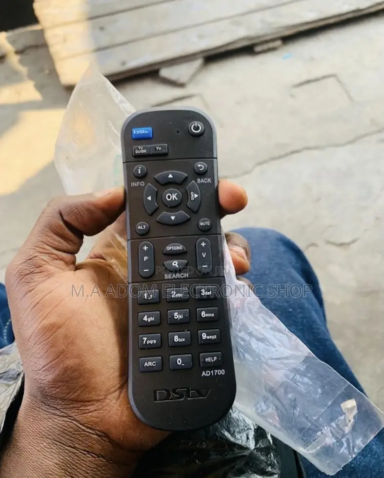 Buy Authentic DSTV Remote Control(Black) 