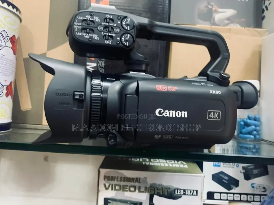 Buy Affordable Canon XA60 Professional UHD Camcorder