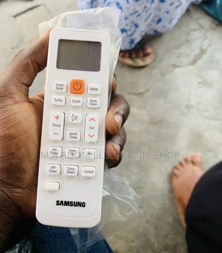 Elegantly Designed Samsung Air Conditioner Remote(White) 