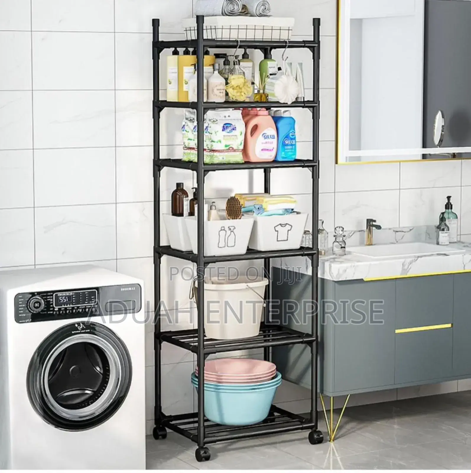 Kitchen Rack 5 Steps
