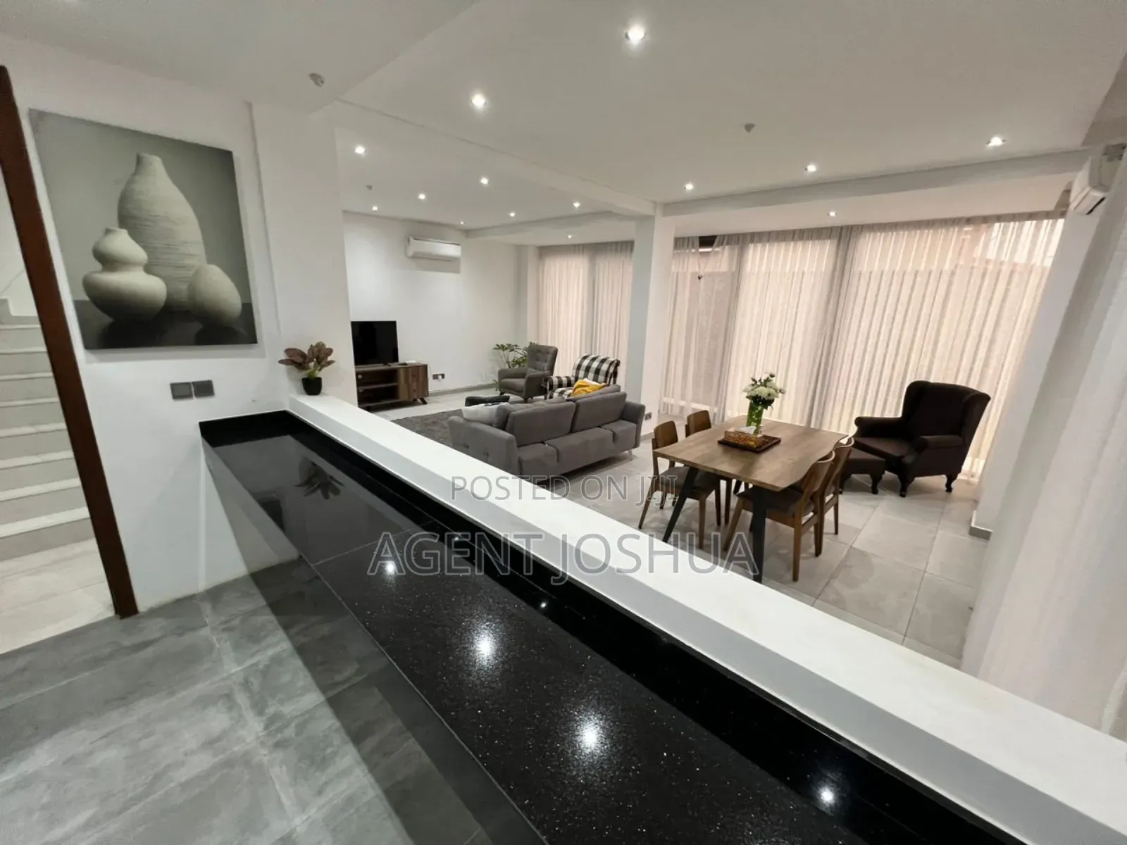 Furnished 4bdrm House in Regimanuel Estate, Airport Residential Area