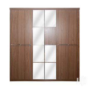 Wooden Wardrobe 6 Doors 2 Drawers