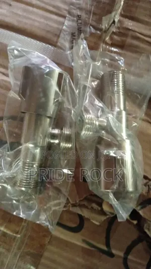 Black and Chrome Angle Valves