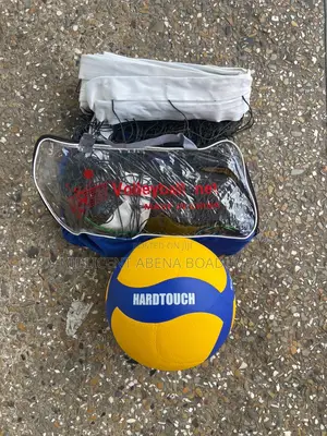 Original Set of Volley Ball With Net at a Cool Price