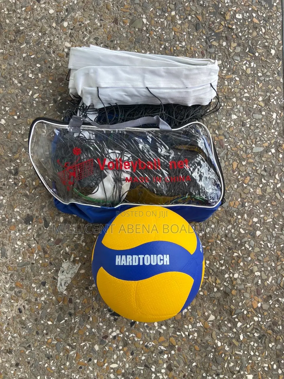 Original Set of Volley Ball With Net at a Cool Price