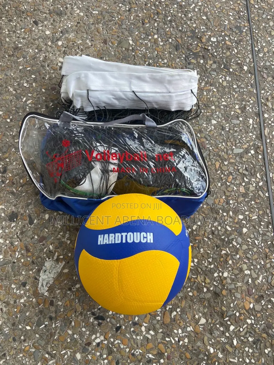 Original Set of Volley Ball With Net at a Cool Price