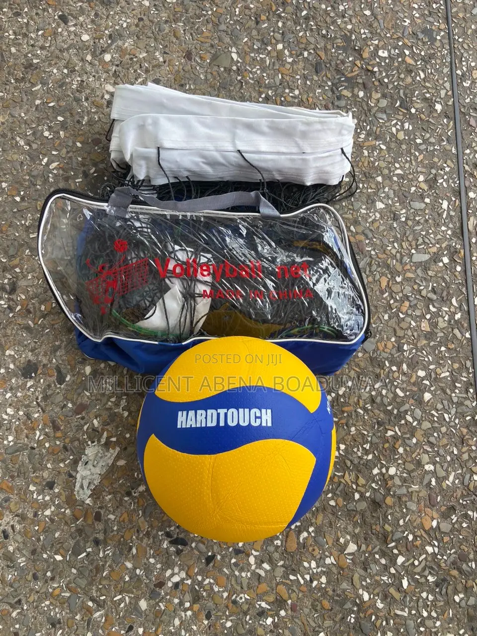 Original Set of Volley Ball With Net at a Cool Price