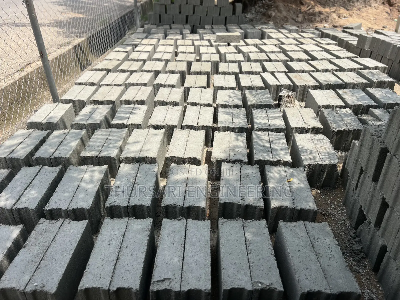 5 Inches Solid Quary Dust Blocks