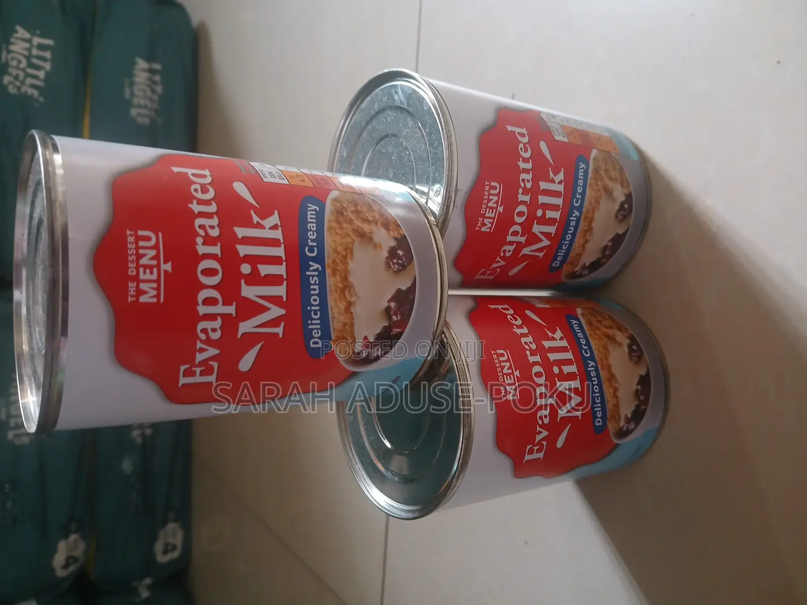 Dessert Menu Evaporated Milk