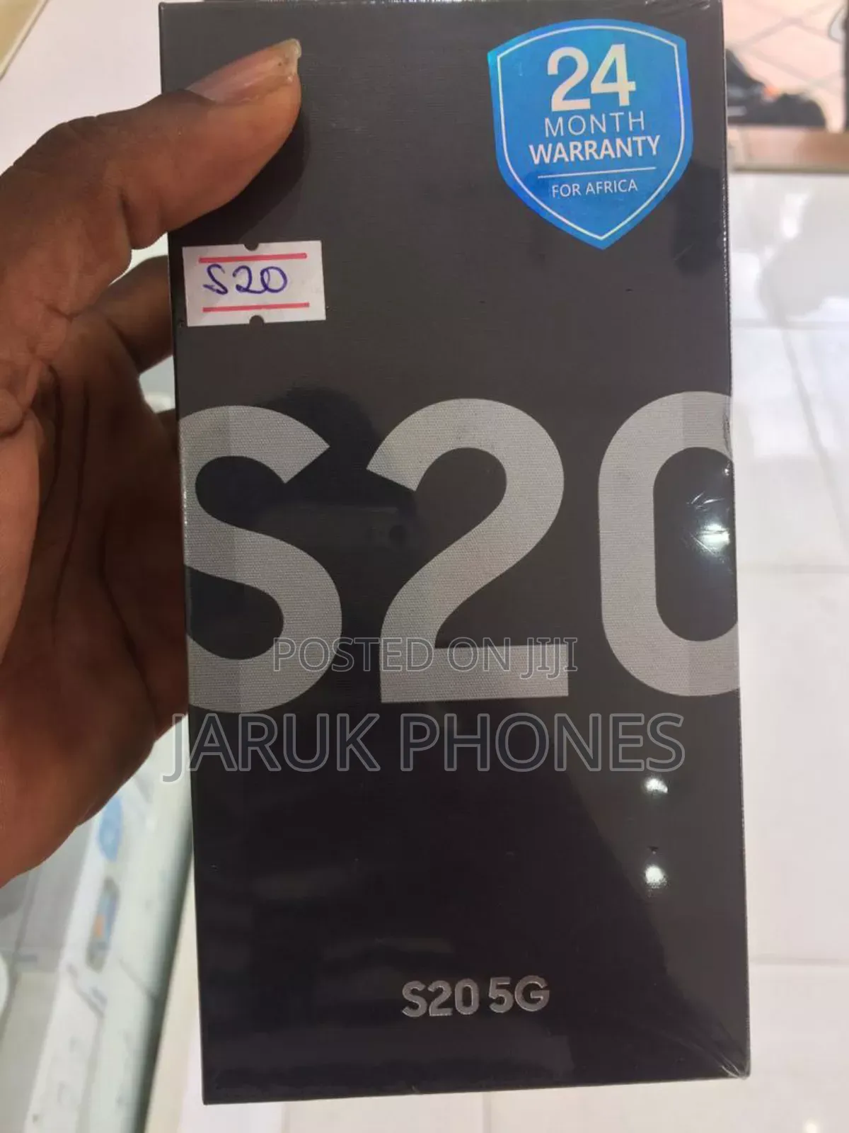 New Samsung Galaxy S20 128 GB Black