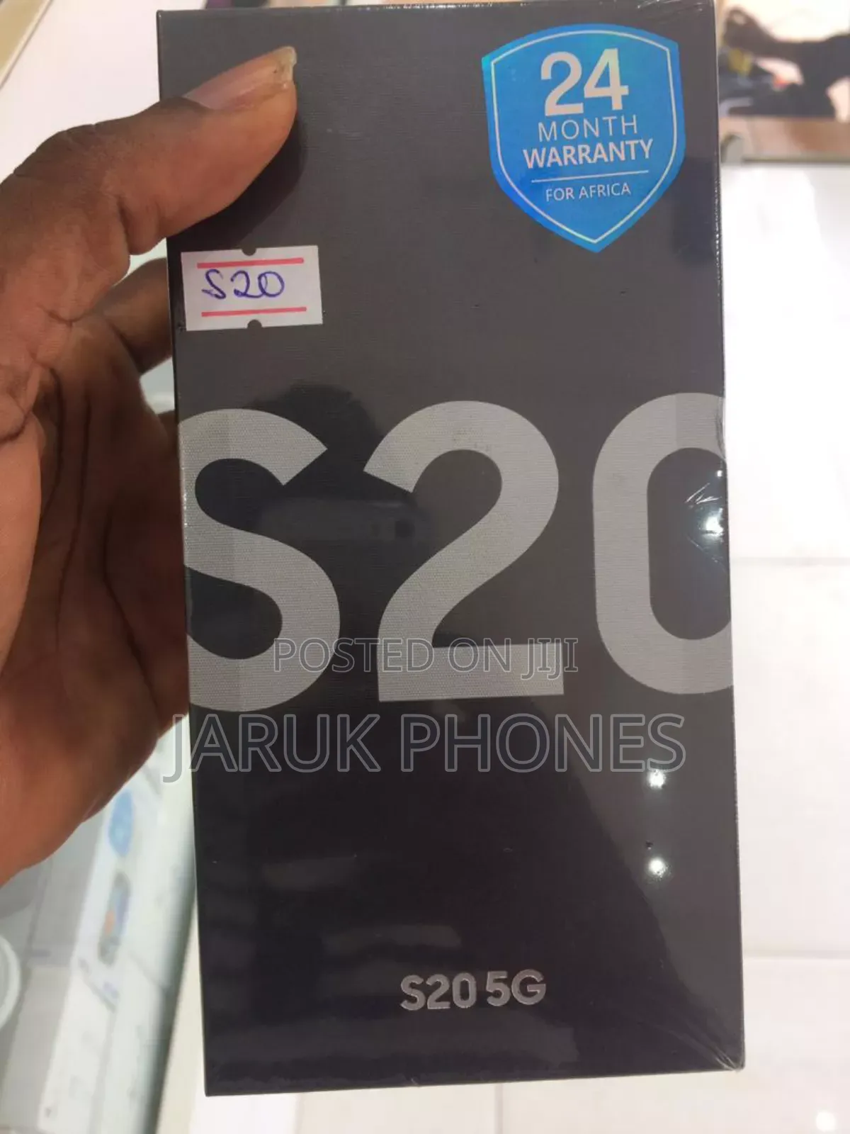 New Samsung Galaxy S20 128 GB Black