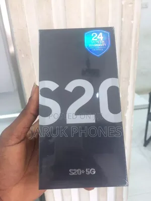 New Samsung Galaxy S20+ 5G 128 GB Black