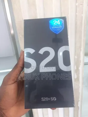New Samsung Galaxy S20+ 5G 128 GB Black