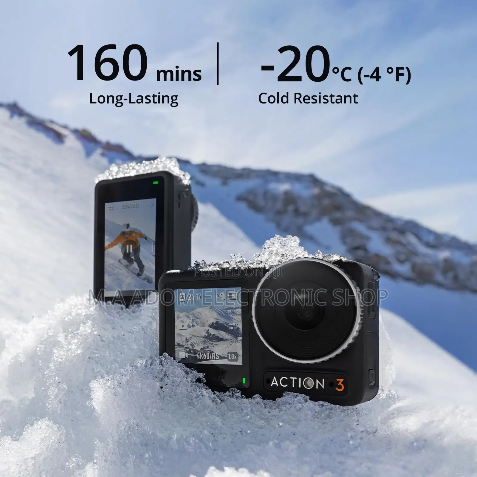 Brand New Dji Osmo Action 3 Adventure Camera