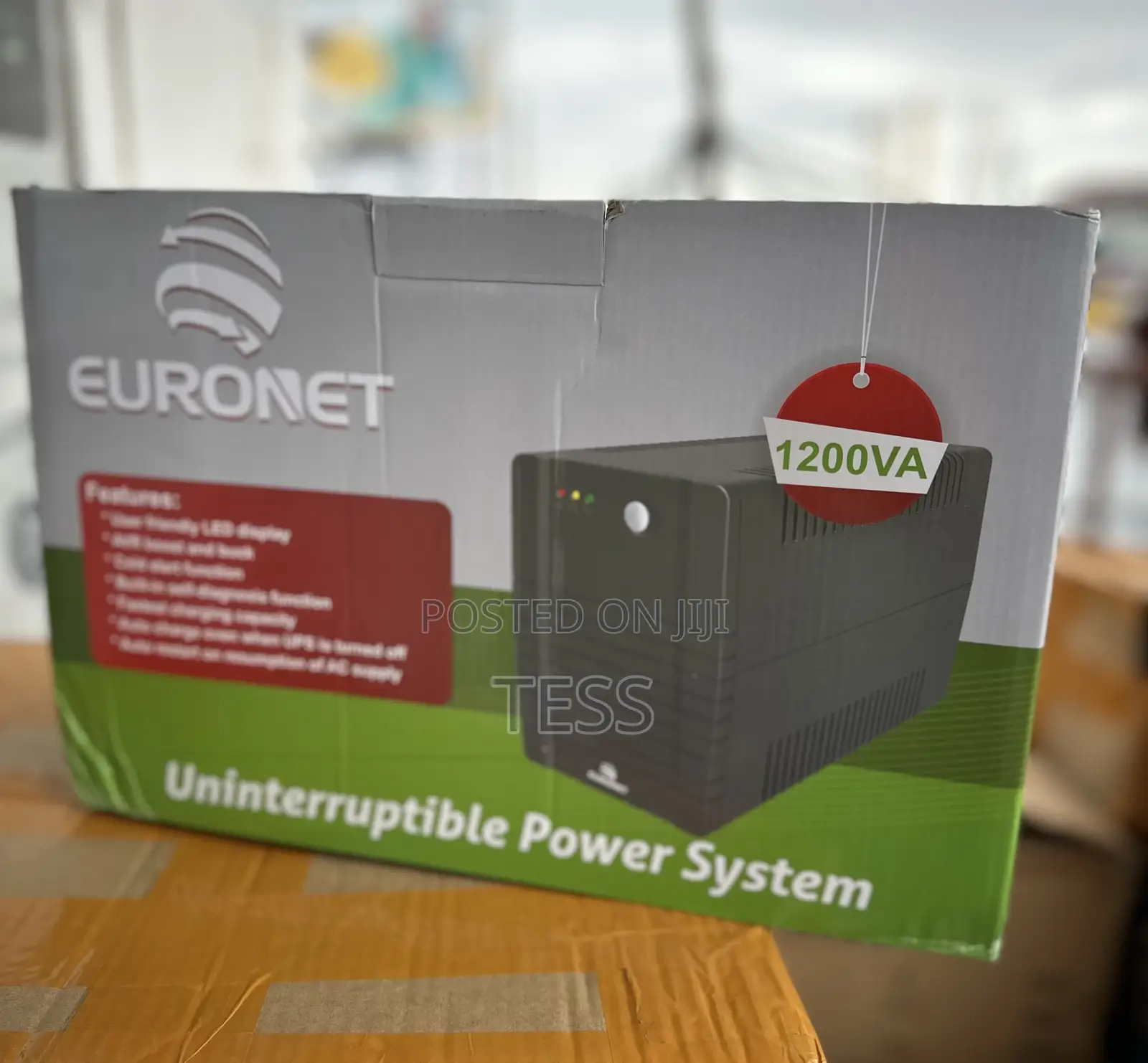 Ups 1200va EURONET With (AVR) and Surge Protection