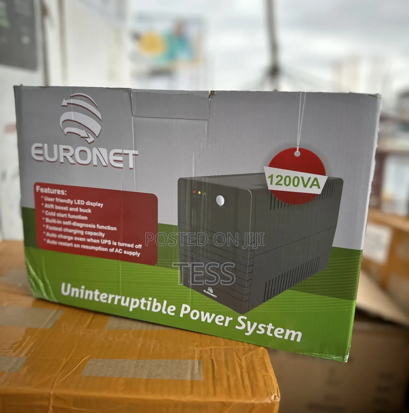 Ups 1200va EURONET With (AVR) and Surge Protection