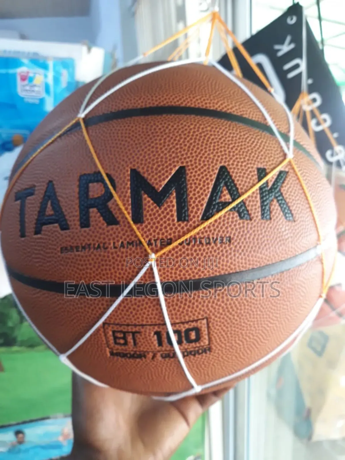 Orange  Basketball Nba Size 7 Grip Rubber