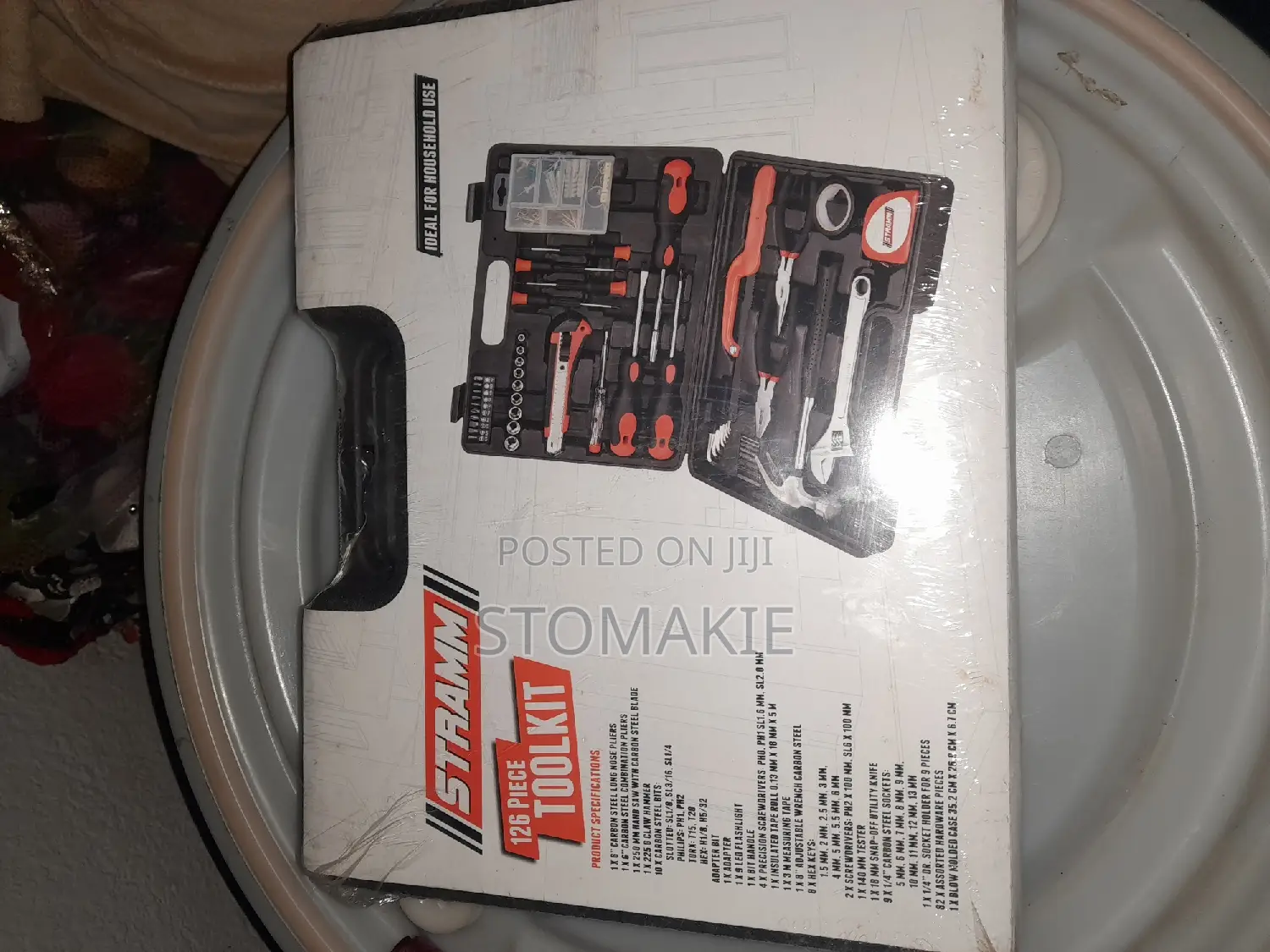 126 Piece Assorted Tool Set Available