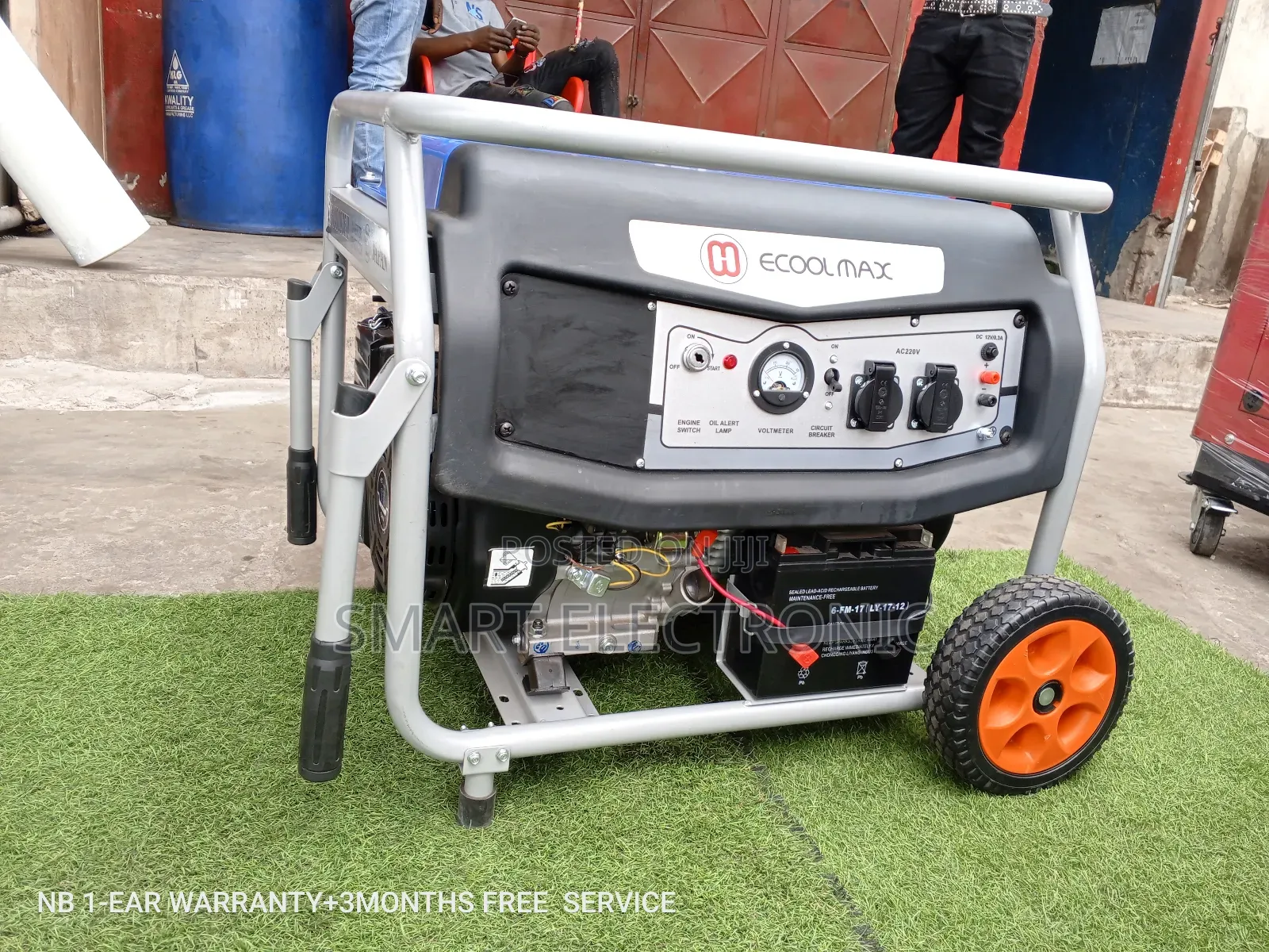 Powerful Ecoolmax Generator Silent Key 12kv 14000W Generator