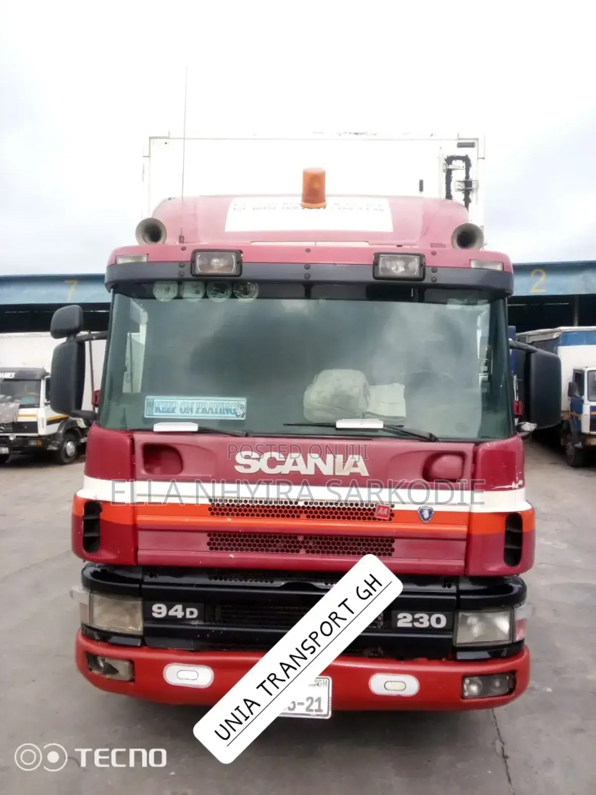 KIA TRUCK for HIRING in Ghana
