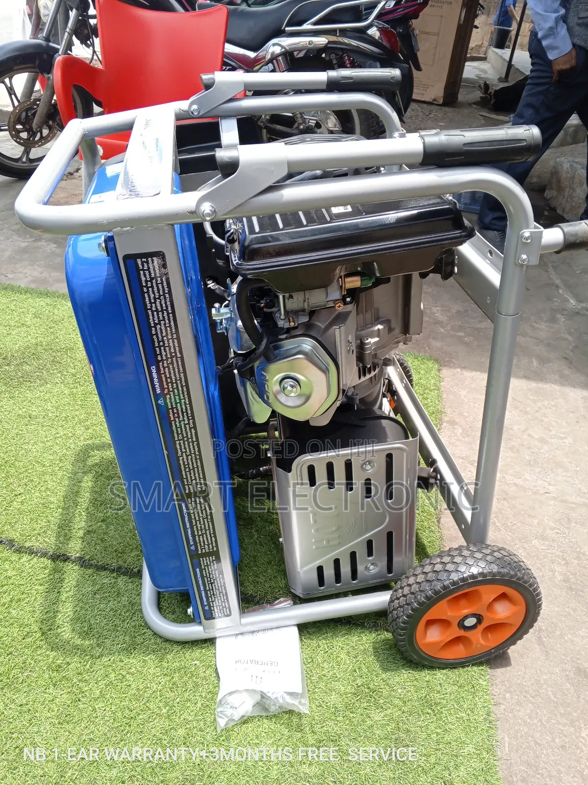 Gasoline Engine Ecoolmax Generator Key 14000W Generator 12kv