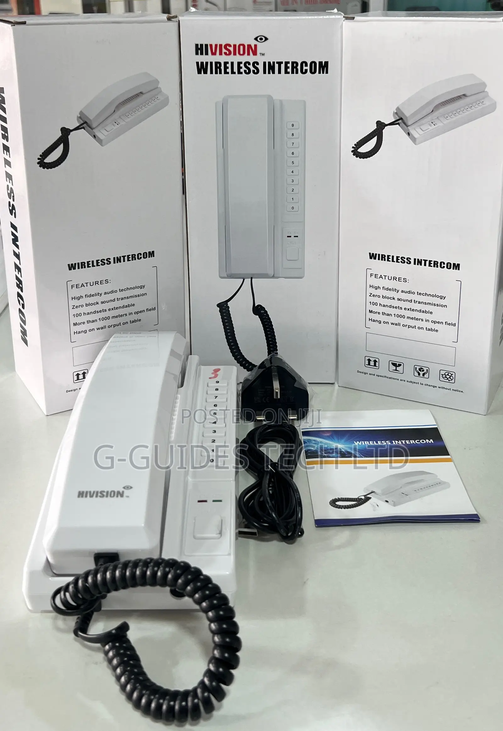 1km Wireless Intercom Phone, 1km Wireless Intercom Telephone