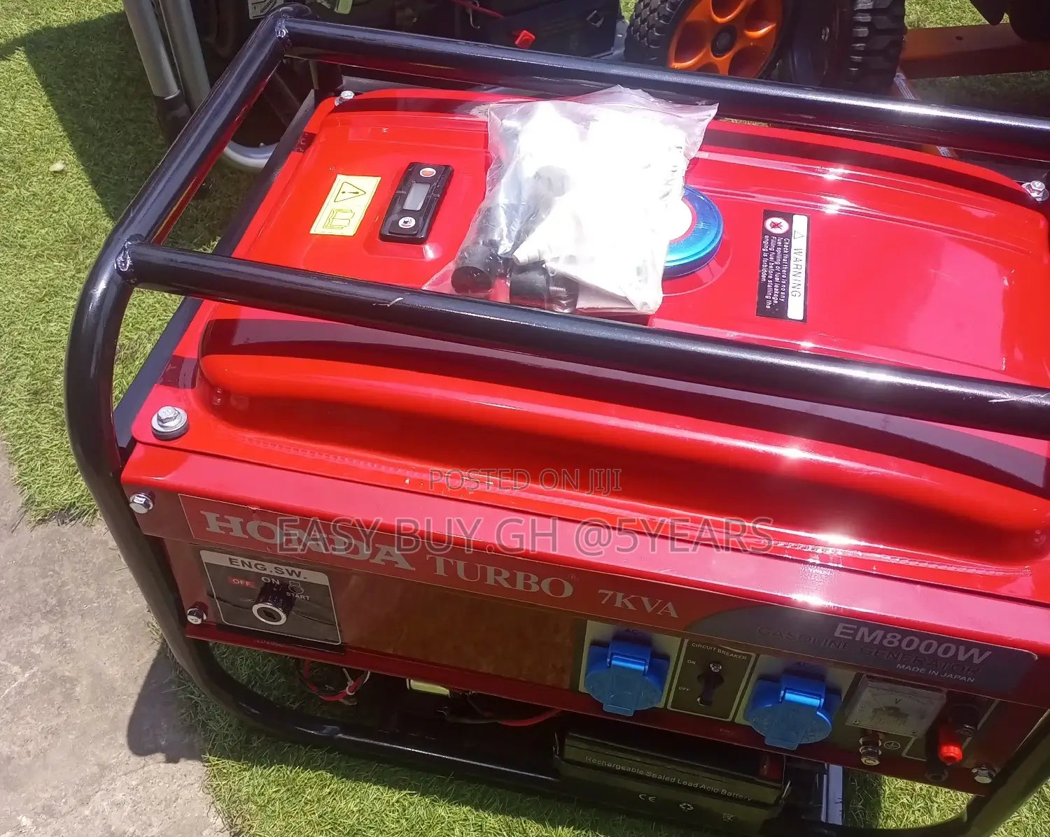 7.0kva Portable Petrol Generator Keystart Generator 8000w.