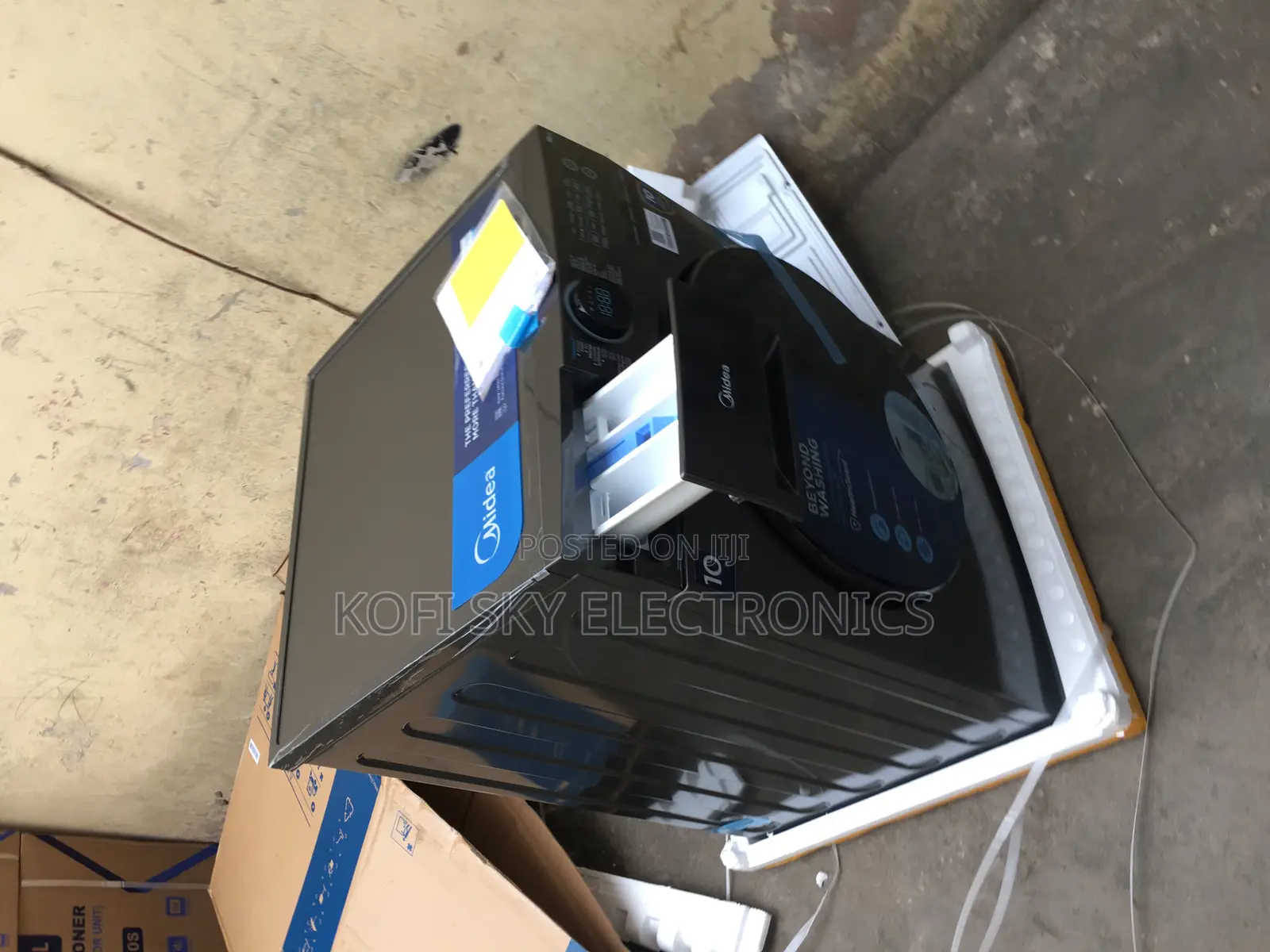 Top Billing Midea 10kg Frontload Fully Auto Washing Machine in Adabraka