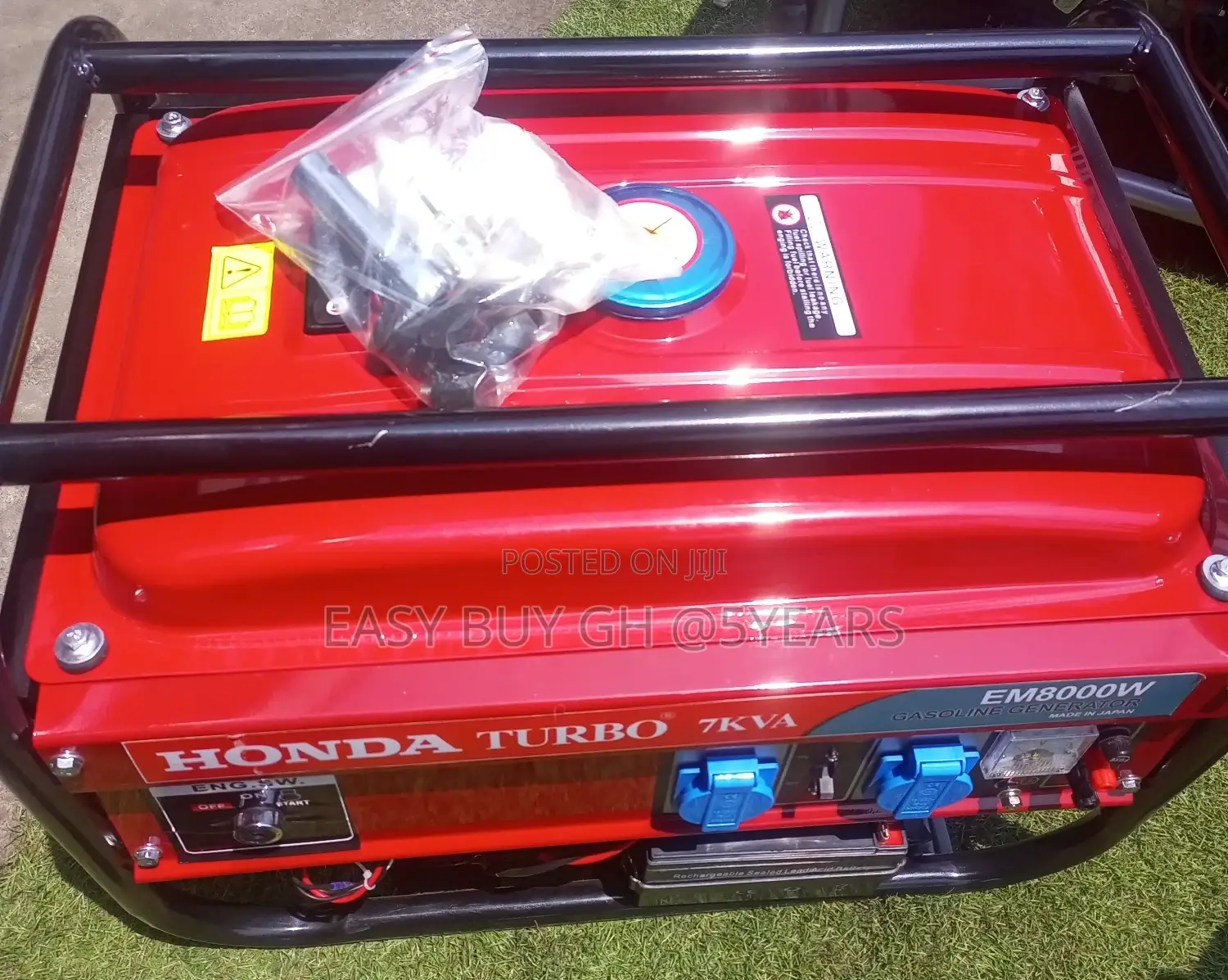Keystart Generator Honda New Brand 7.0kva,8000watts.