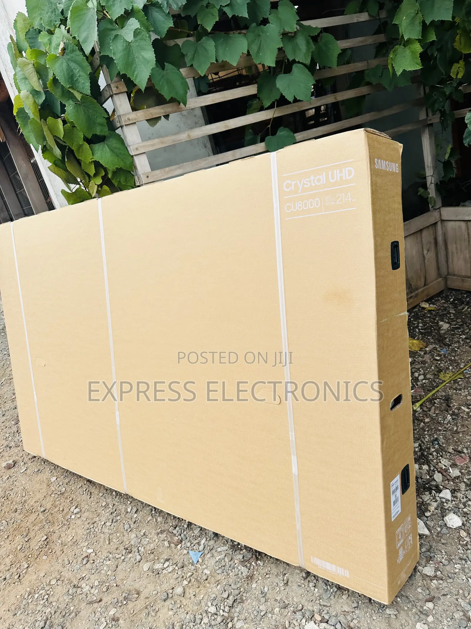 Samsung Uhd Smart Glossy 65”Cu8000 Glossy Slim Tv