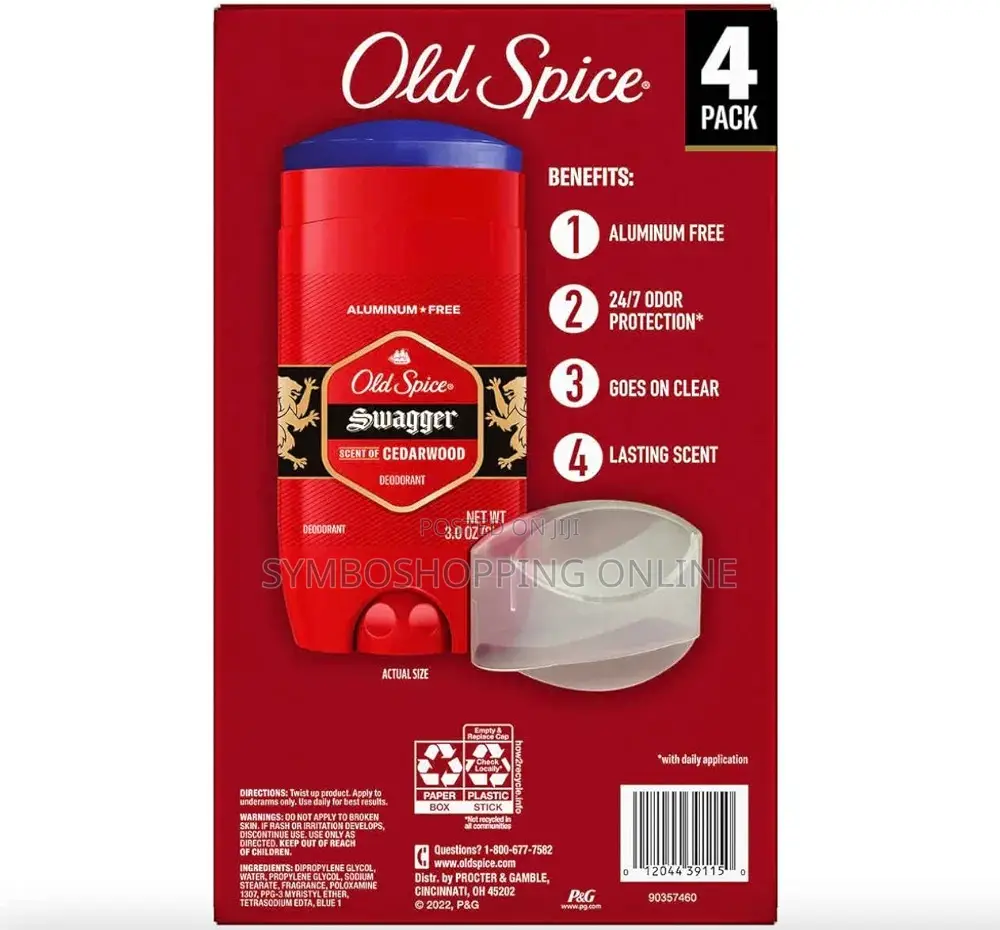 Old Spice Swagger Deodorant Aluminum Free 85g