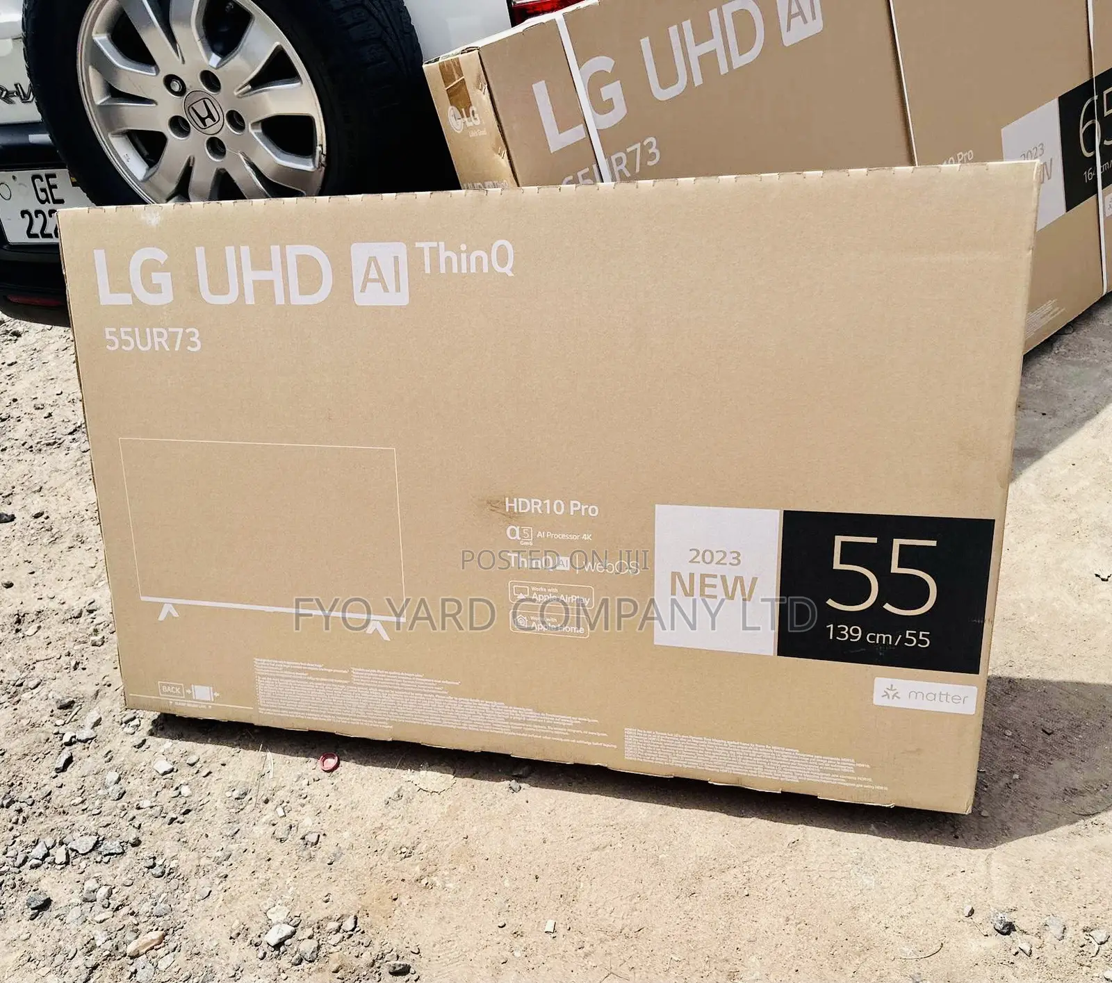 LG 55””UHD TV With HDR10 Pro Smart AI Satellite Led Tv