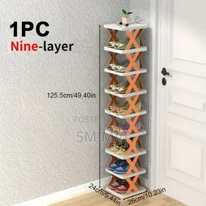 9 Layers Adjustable Shoe Rack