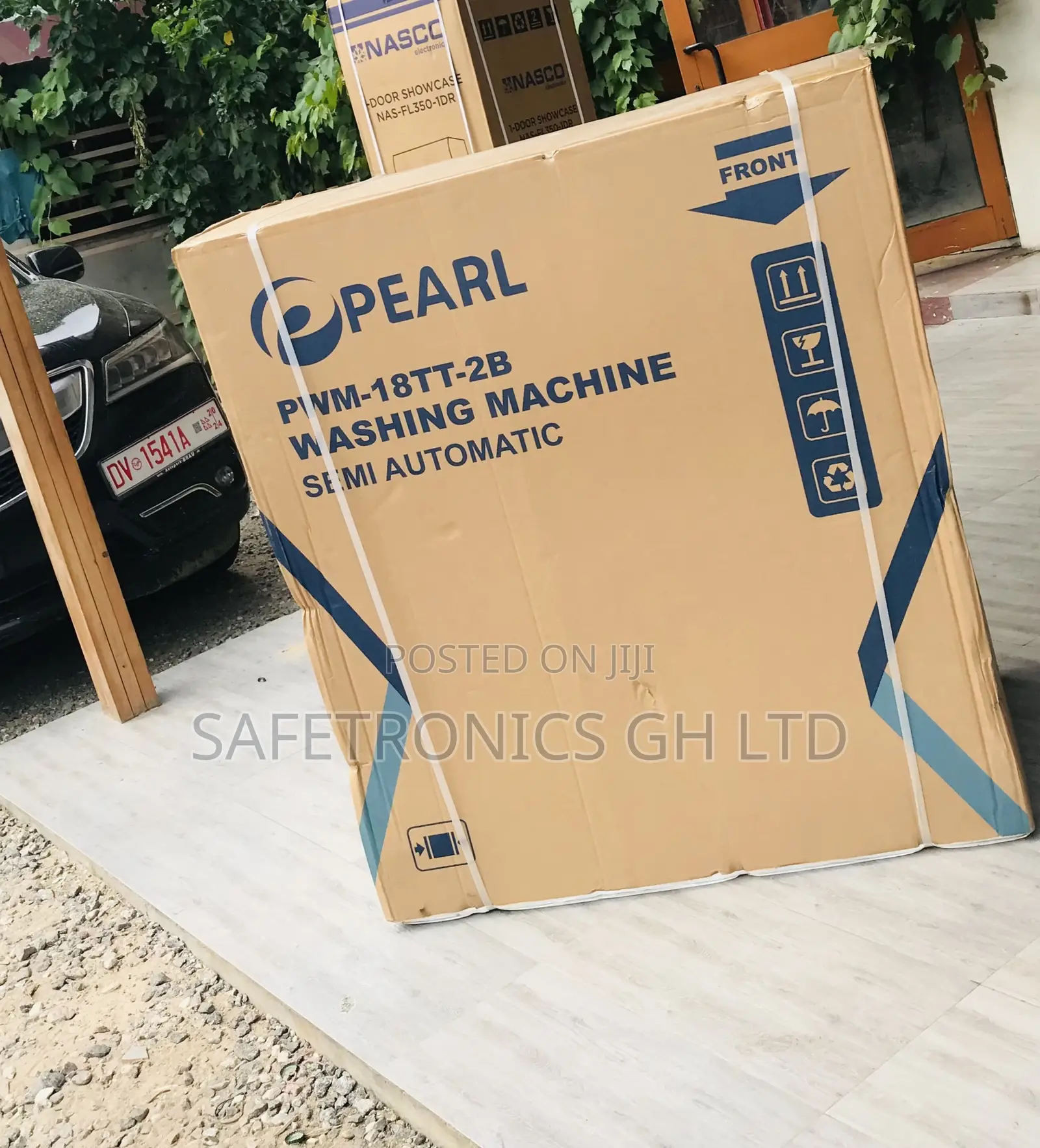 Top Notch 18kg Topload Semiautomatic Washer Pearl