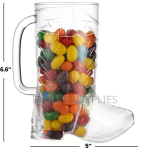 500ml Plastic Cowboy Boot Cup
