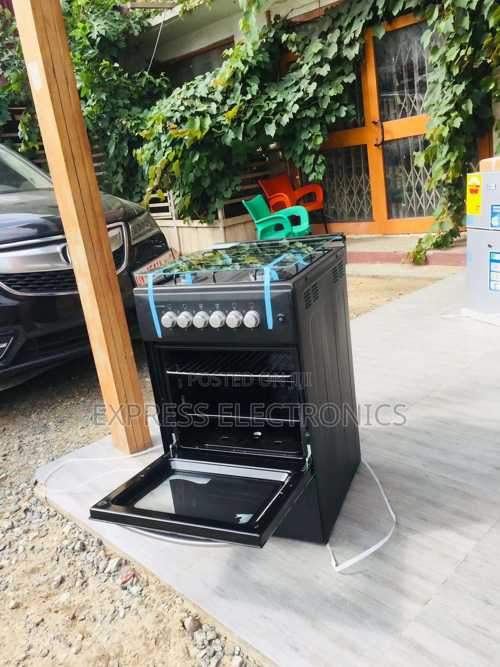 Gas Cooker Oven Stove 4burner 50/50 Volcano ᄇᄇ