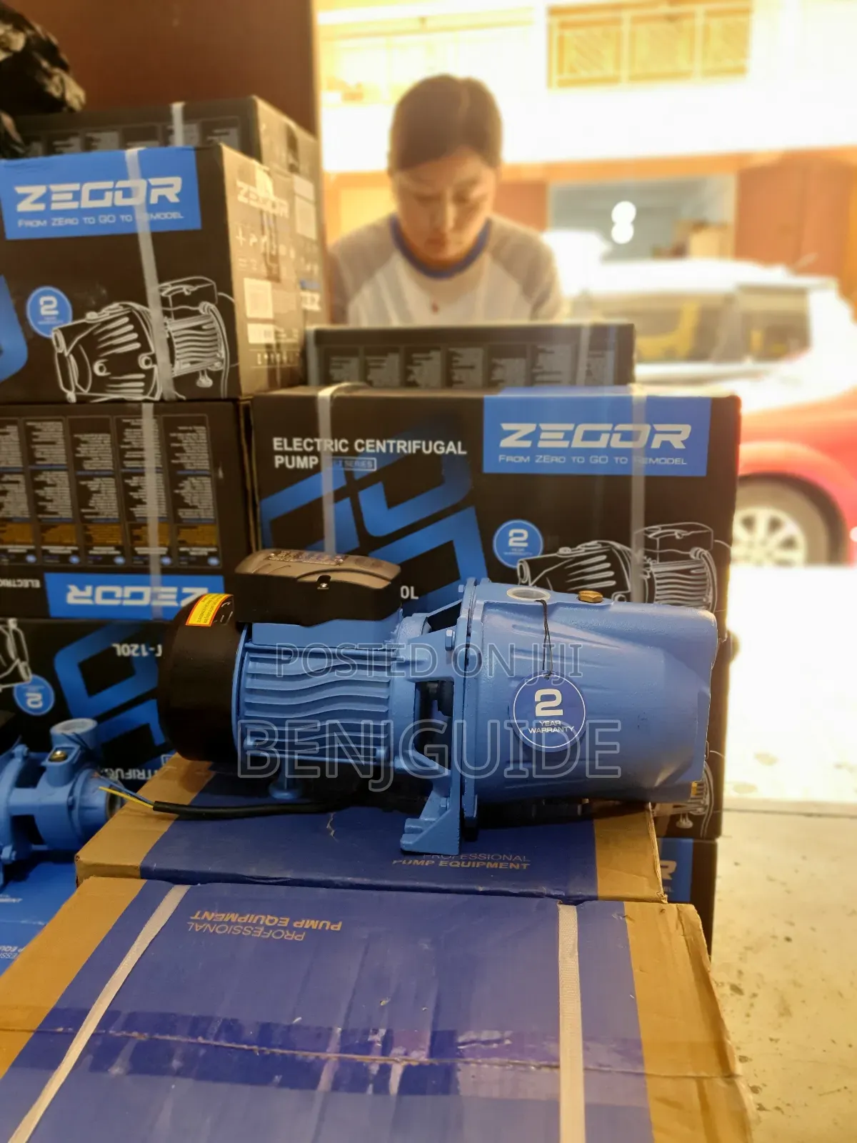 Zegor Jet 120L Electric Water Pump 1.5hp