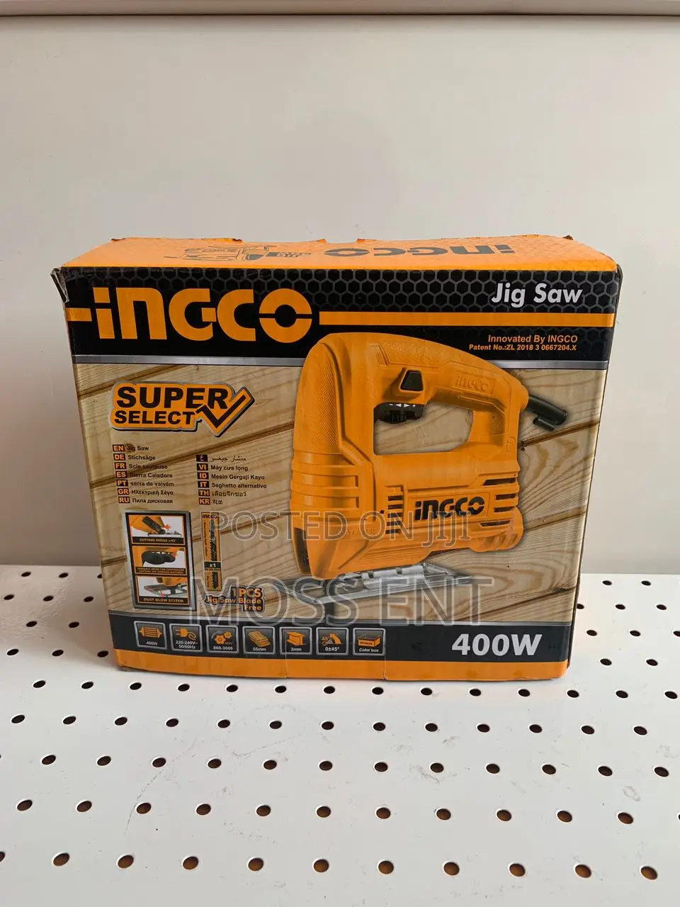 Ingco Jig Saw 400w + 1pcs Saw Blade - Js400285