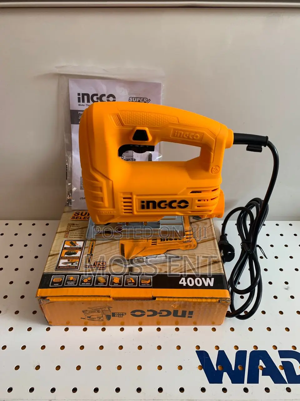 Ingco Jig Saw 400w + 1pcs Saw Blade - Js400285