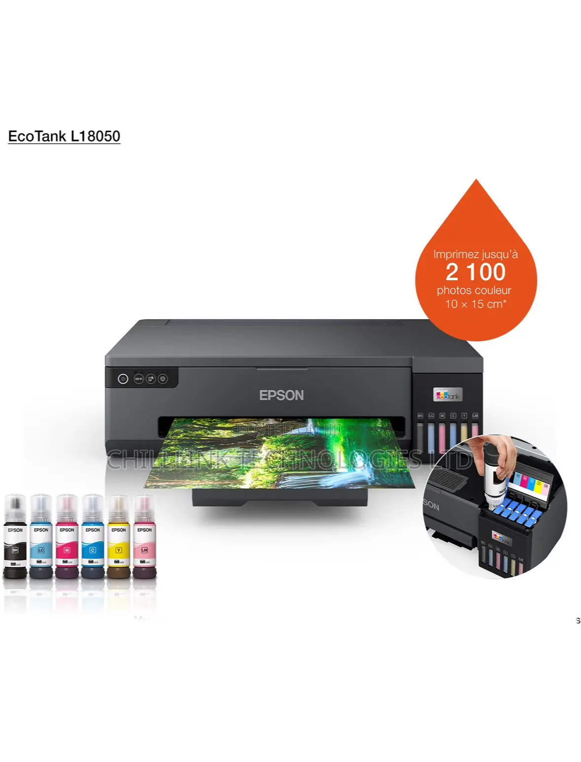 Epson Ecotank L18050 Ink Tank A3/A4 Photo Printer