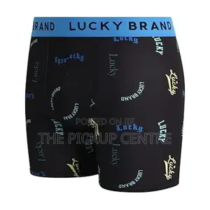 Lucky Brand Men's Boxer Briefs – 4 Pack