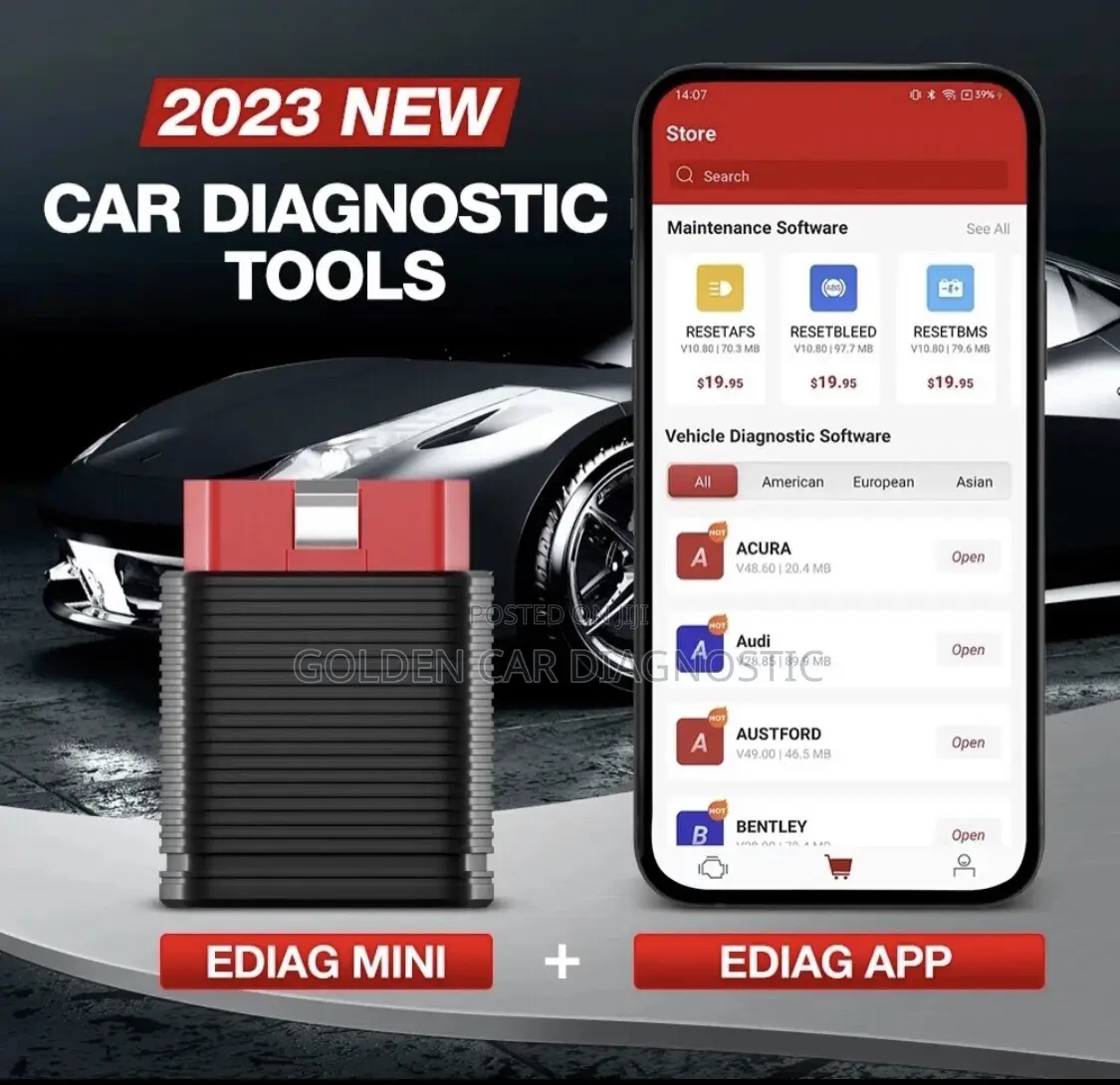 Ediag Mini OBD2 Car Diagnostic Scanner
