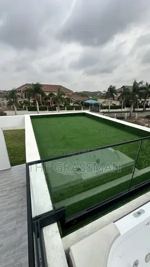 Rooftop Artificial Green Grass Installation