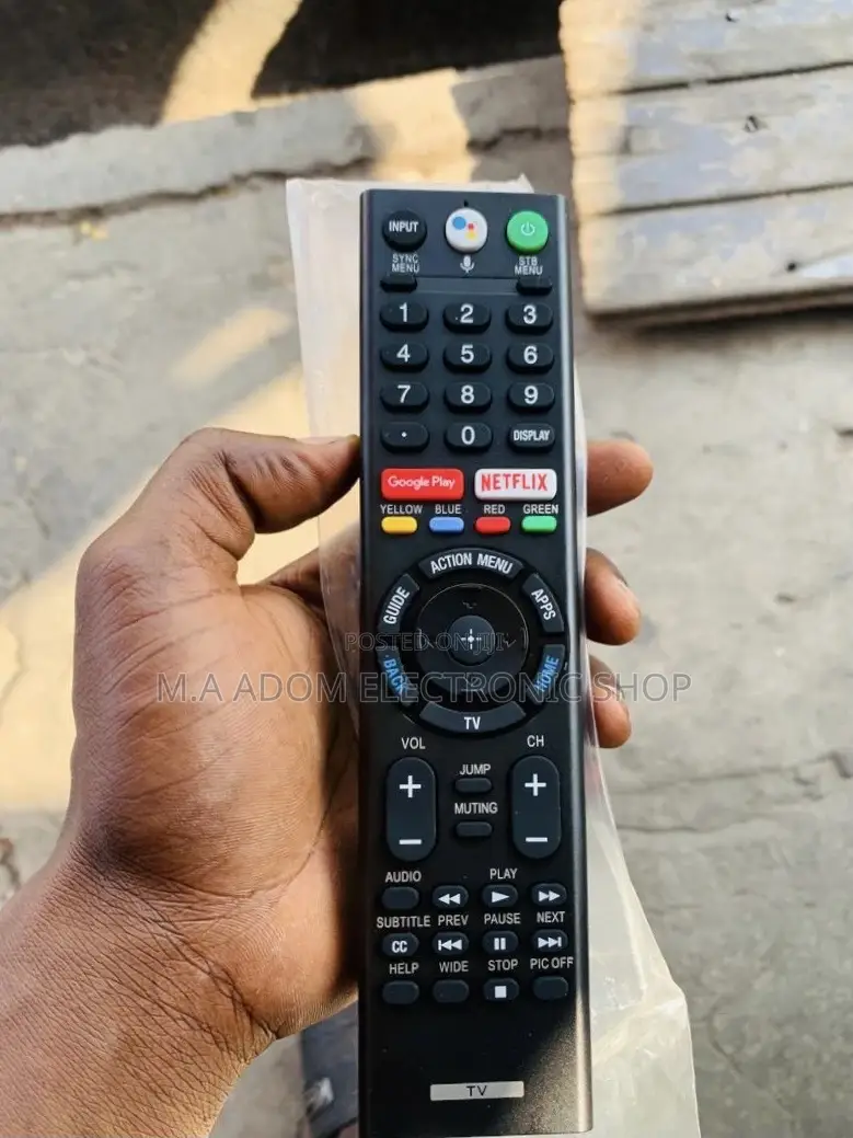 Long Lasting Sony Remote With Voice Control Button 
