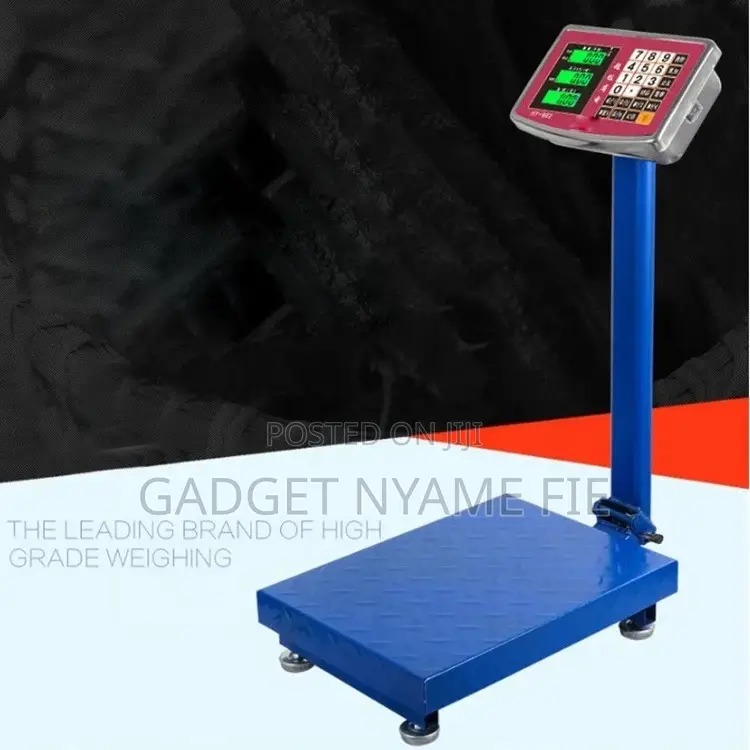Rechargeable Digital Platform Scale 100kg