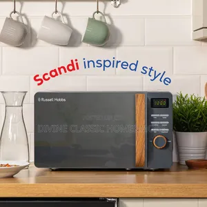 Russell Hobbs 17lit Scandi Grey Digital Microwave