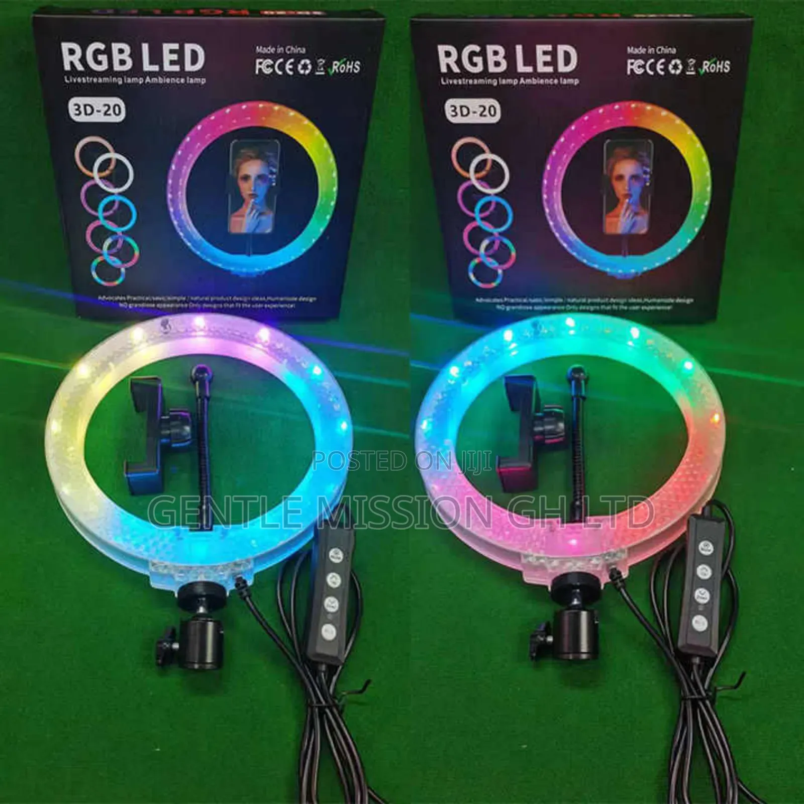 Transparent Ring Light 22inch